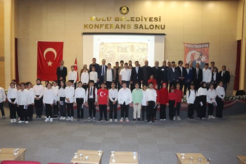 İLÇEMİZDE İSTİKLAL MARŞI'NIN KABULÜ VE MEHMET AKİF ERSOY'U ANMA PROGRAMI